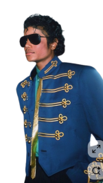 Michael Jaafar Jackson Blue Jacket - Image 2